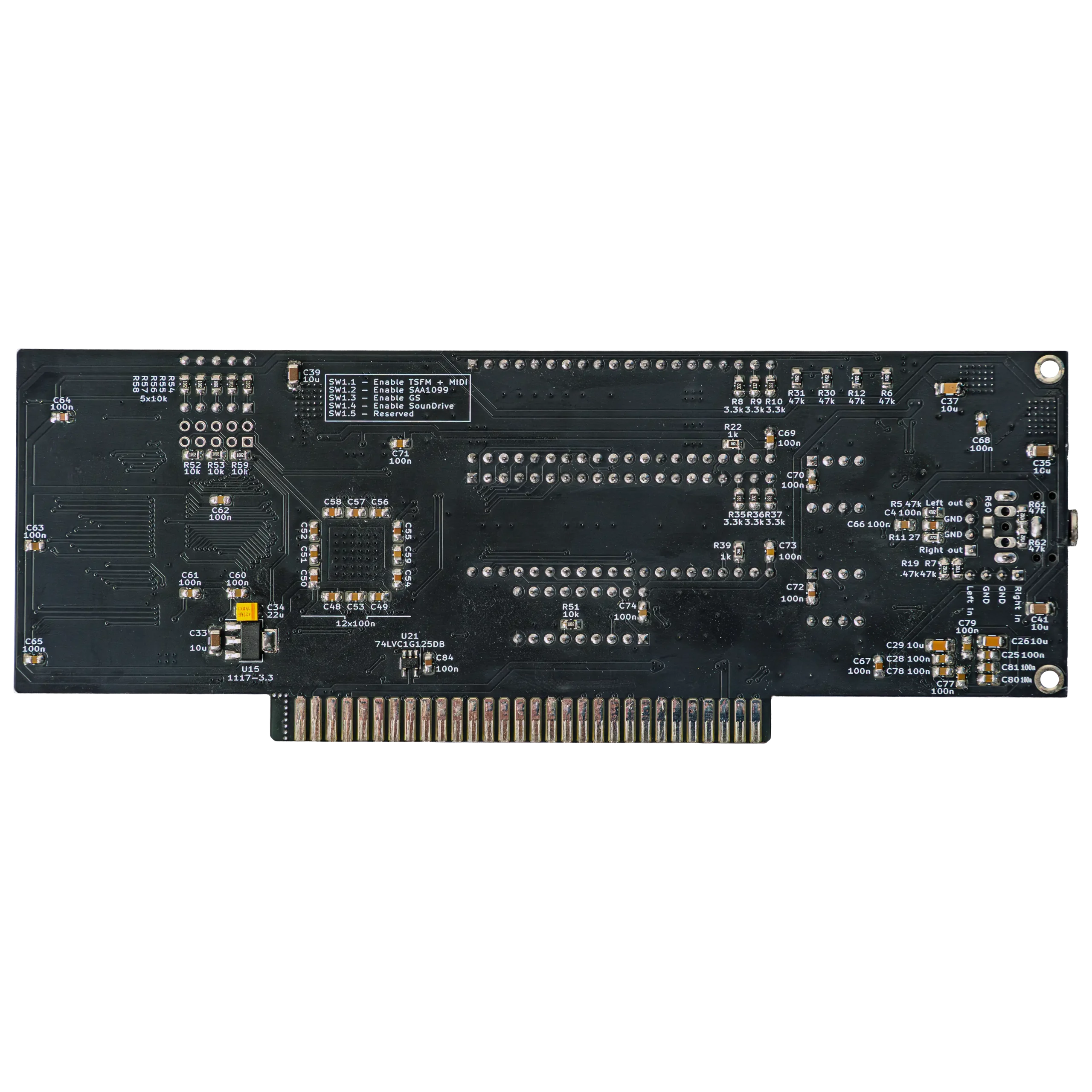 ZX Multisound - sound card (bottom)