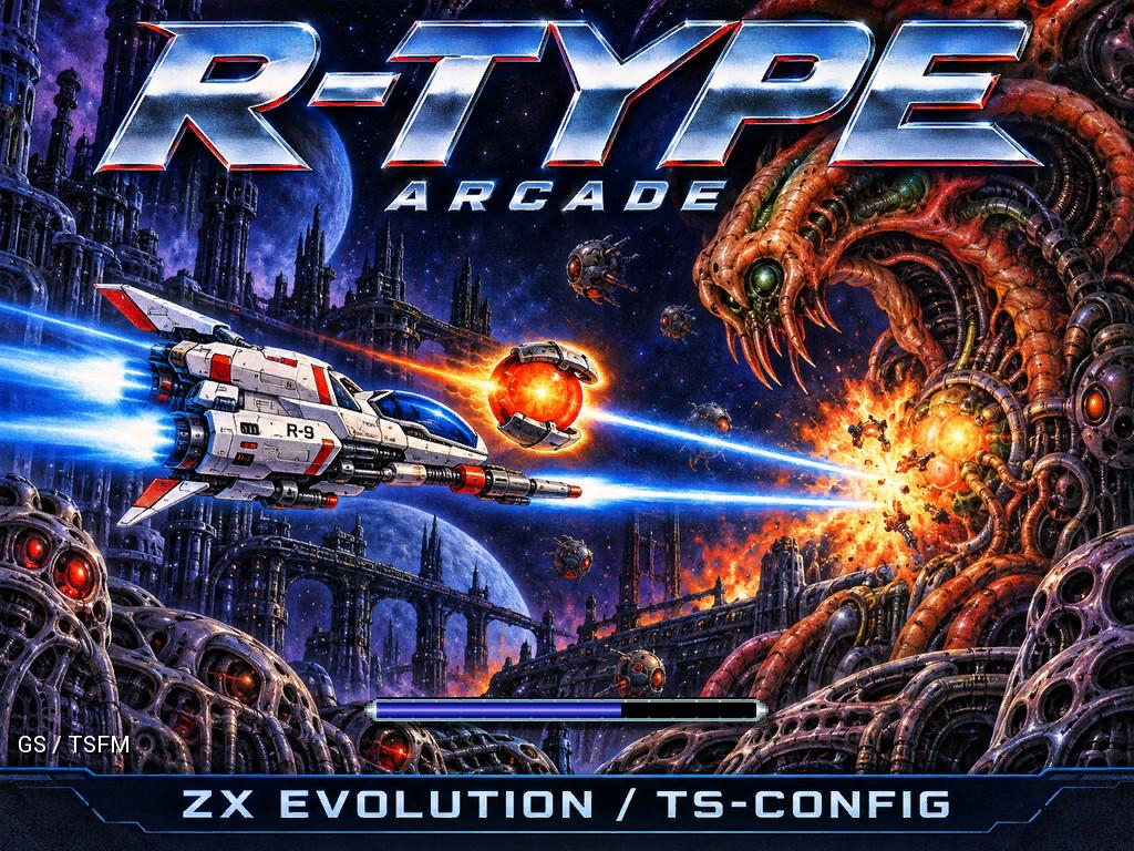 ミュージック GENERATIONS R-Type Arcade for ZX Evolution — VDAC2 / FT812